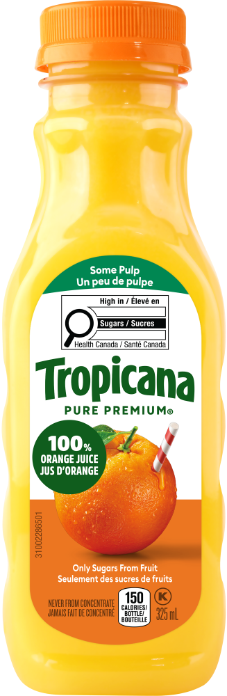 Tropicana® 100 % Pure Orange Juice - Some Pulp 