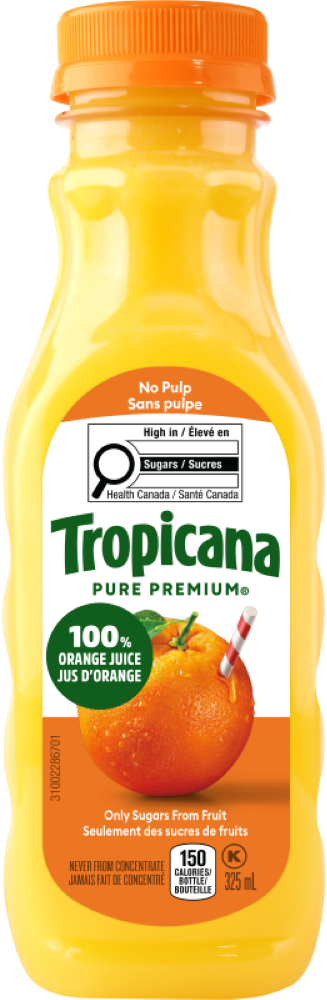 Tropicana® 100 % Pure Orange Juice - No Pulp