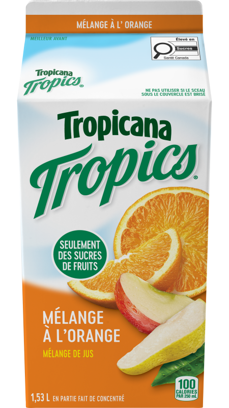 Mélange à l’orange TropicsMD