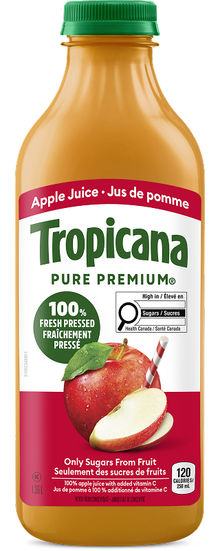 Jus Tropicanaᴹᴰ À 100 % Jus De Pomme