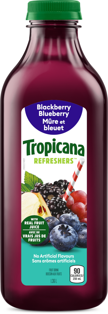 BOISSON AUX FRUITS TROPICANAMD MÛRE ET BLEUET