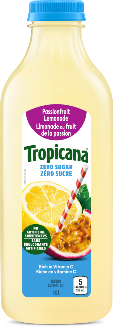 Tropicana® Zero Sugar Passionfruit Lemonade 