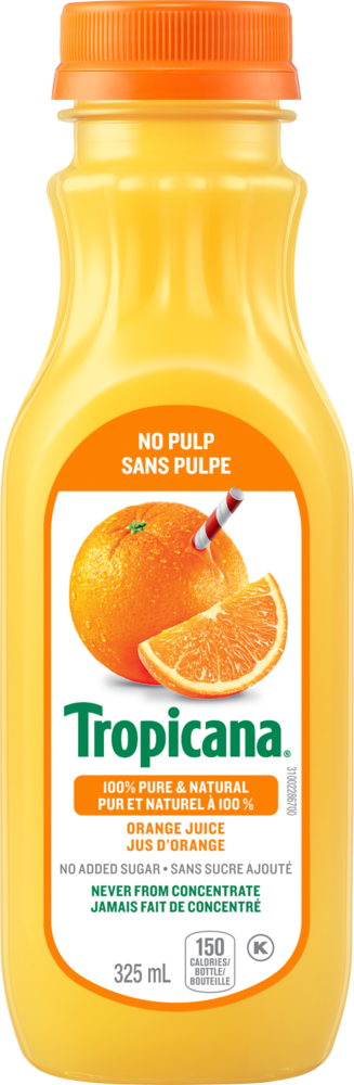 Tropicana® 100 % Pure Orange Juice - No Pulp