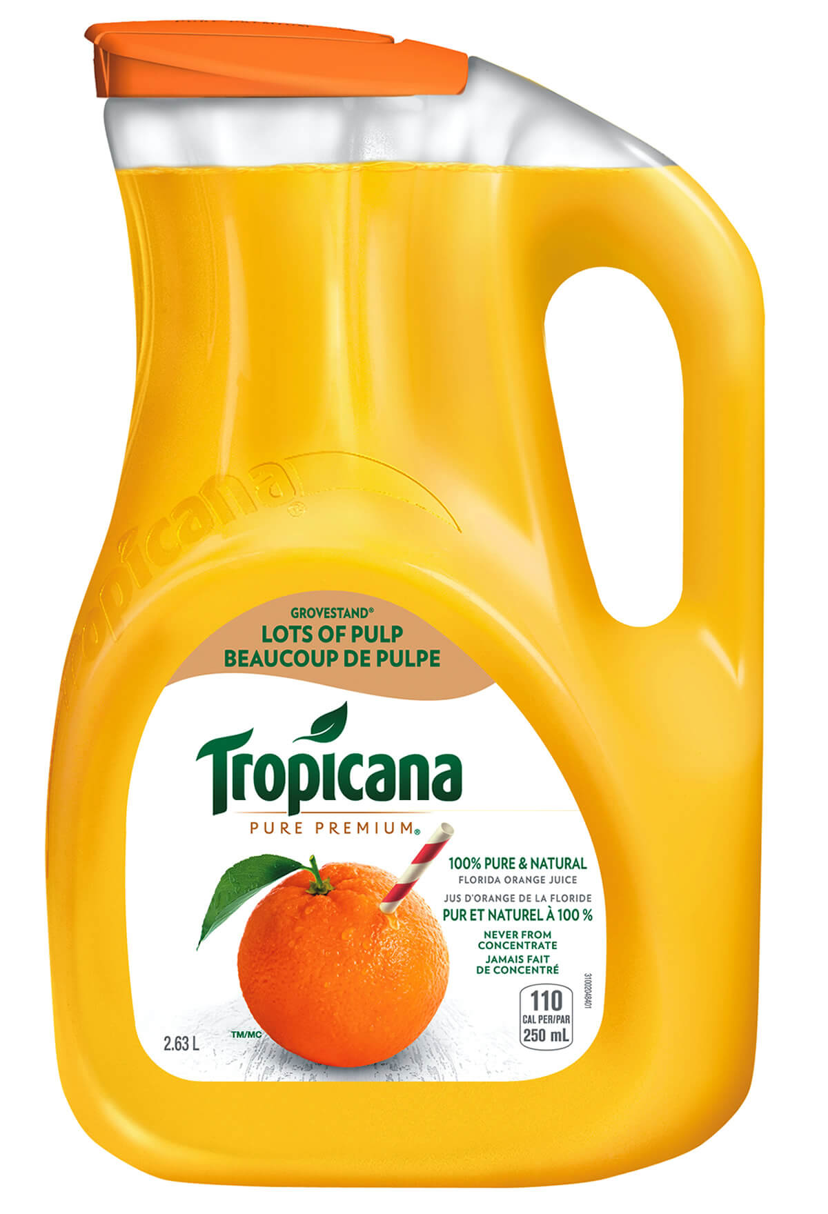 tropicana apple juice potassium