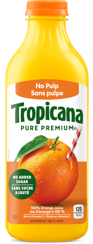 Tropicana® 100 % Pure Orange Juice - No Pulp