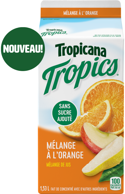Mélange à l’orange TropicsMD